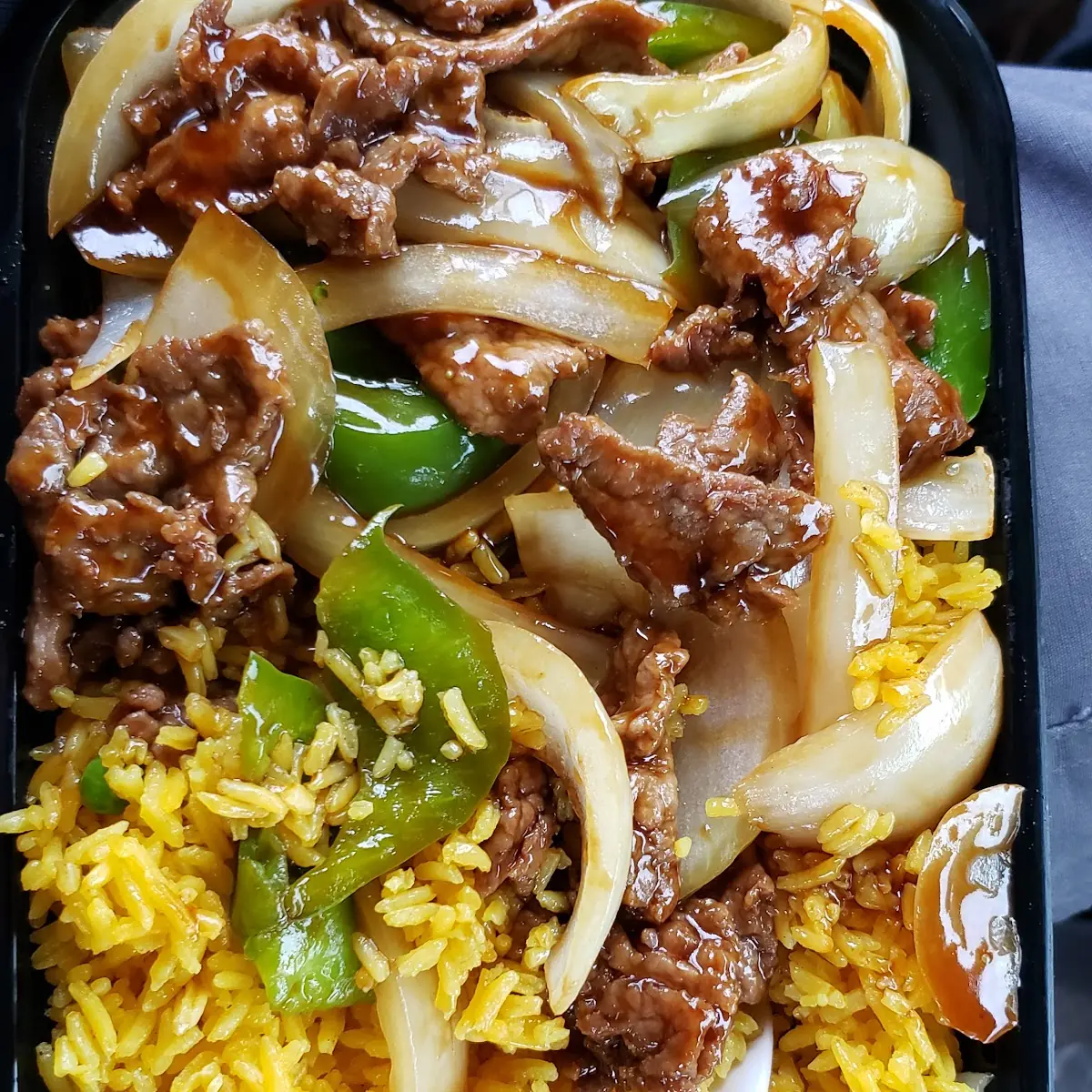 Pepper Steak with Onions