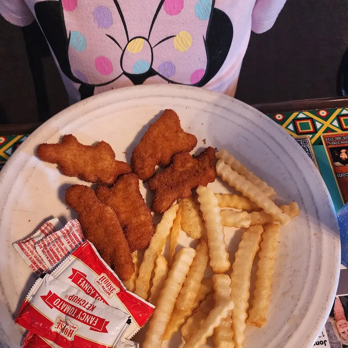 Kids Chicken Nuggets and Fries