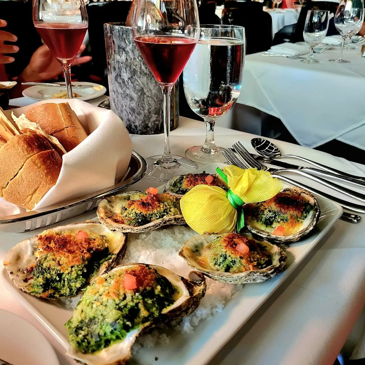 Signature Oysters on Half Shell