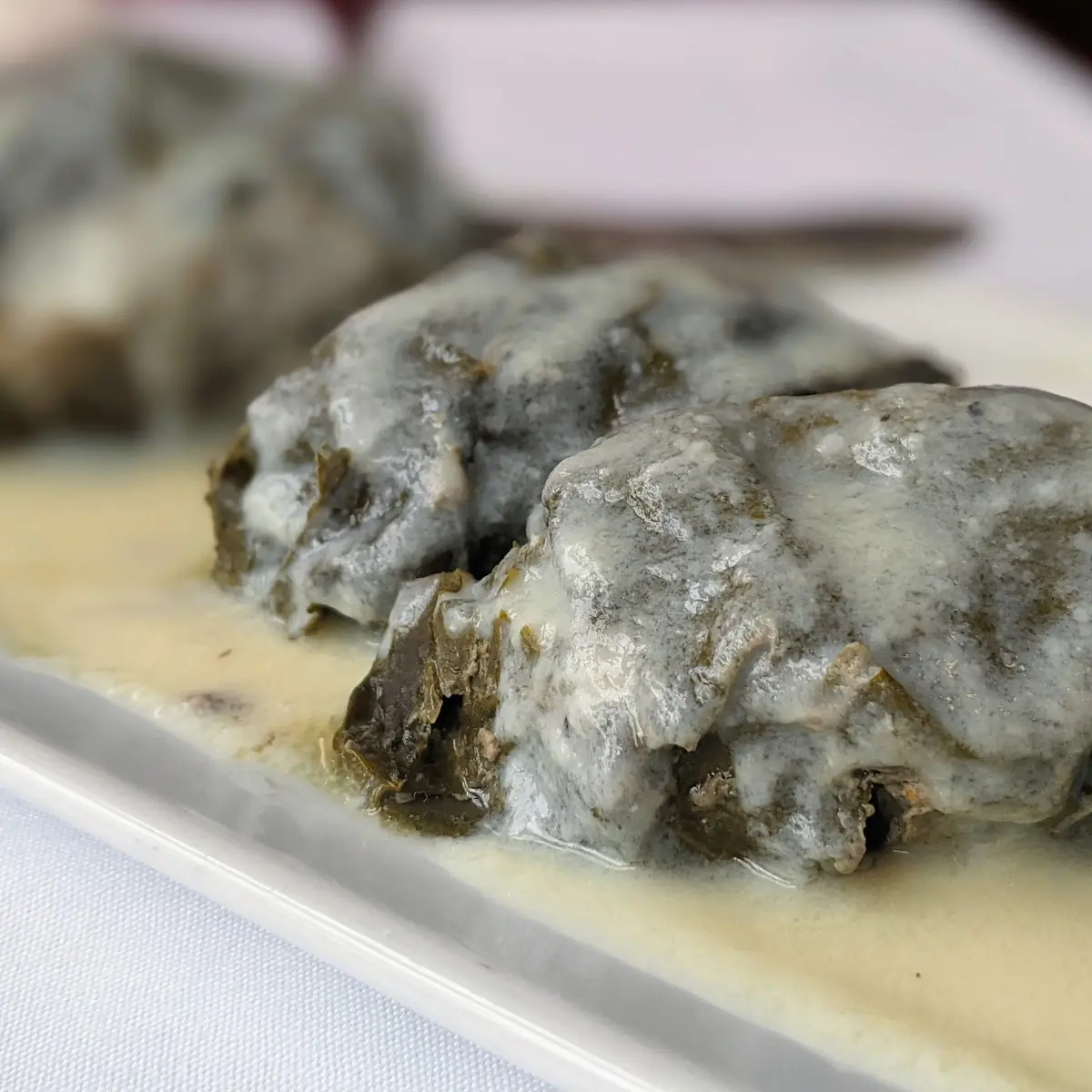 Dolmathes Stuffed Grape Leaves