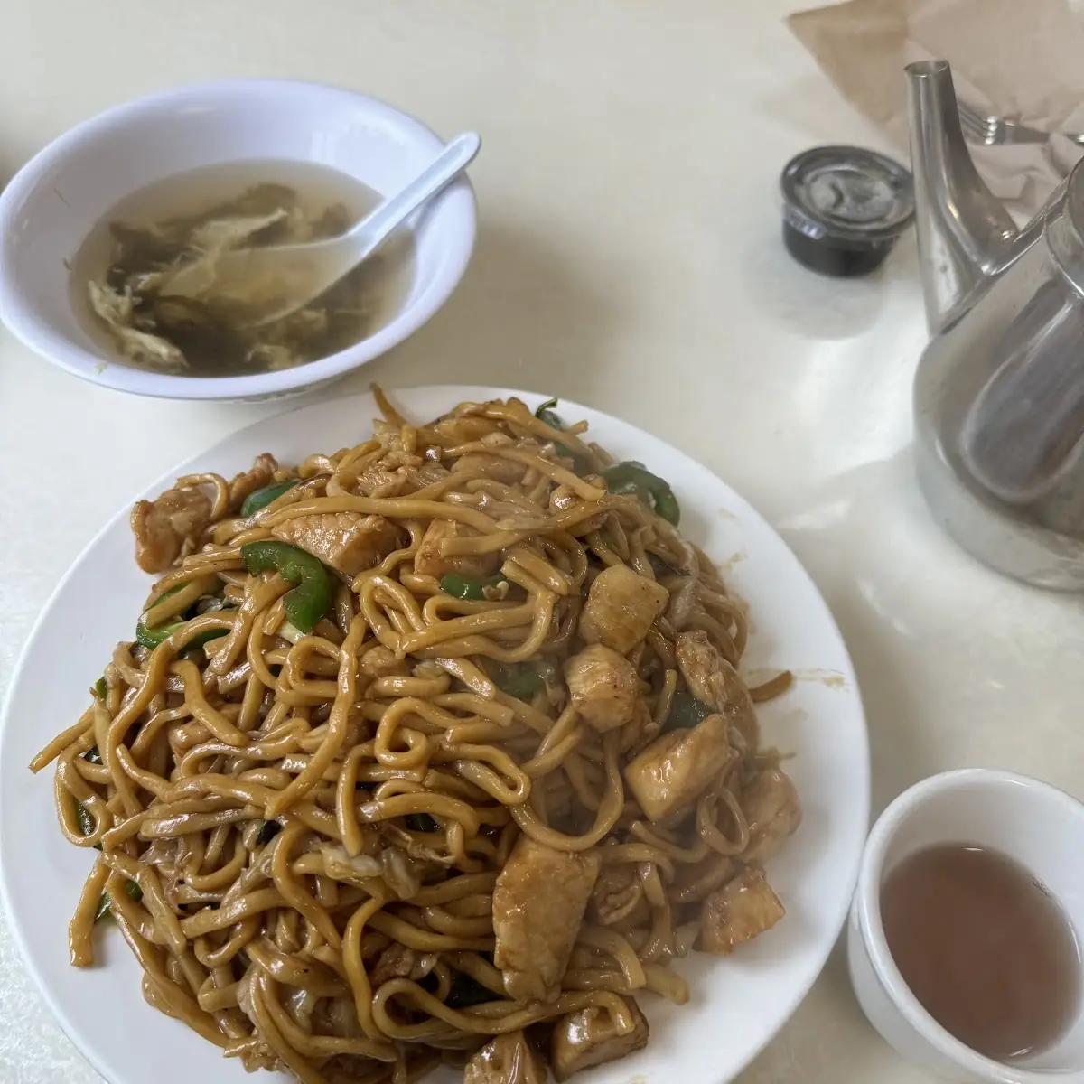 Spicy Chicken Lo Mein