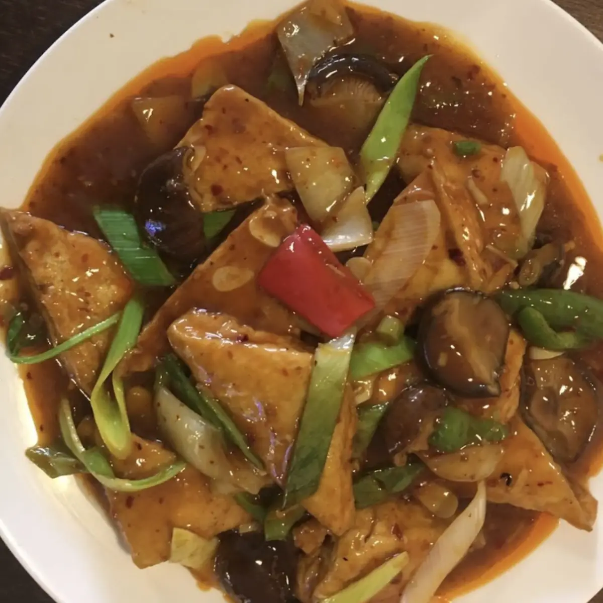 SP5. Vegetable with Tofu Soup / 素菜豆腐汤