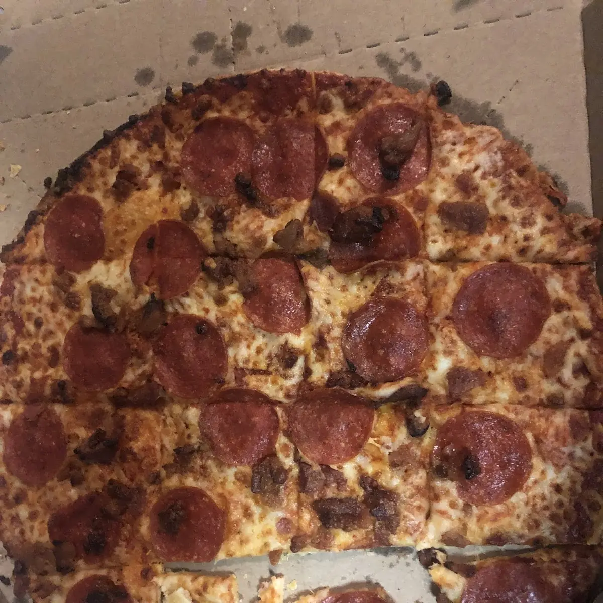Extra Pepperoni Pizza