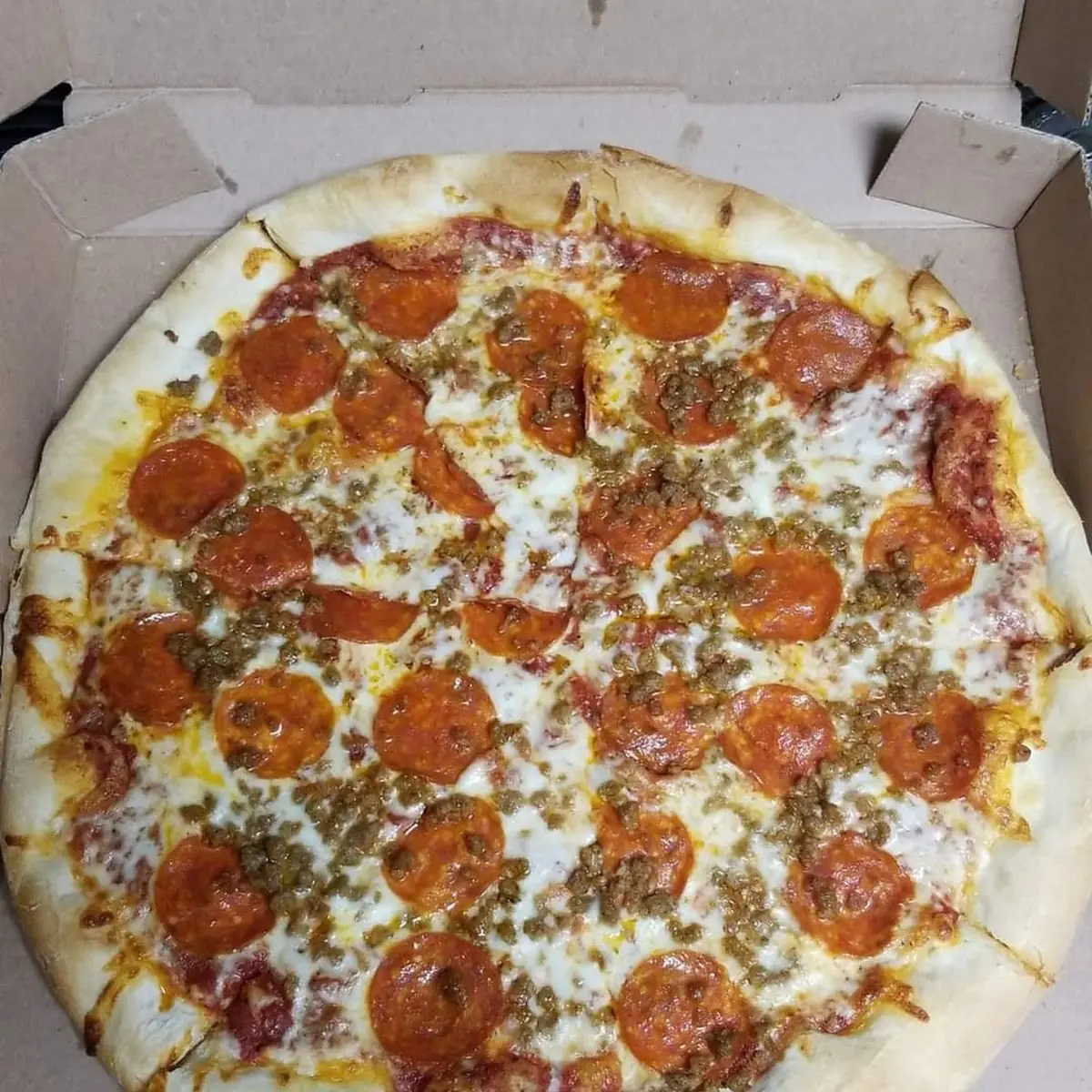 Pepperoni Sausage Pizza