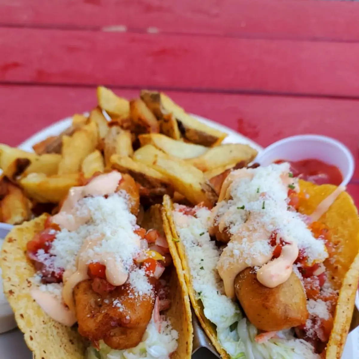 Fried Haddock Fish Tacos