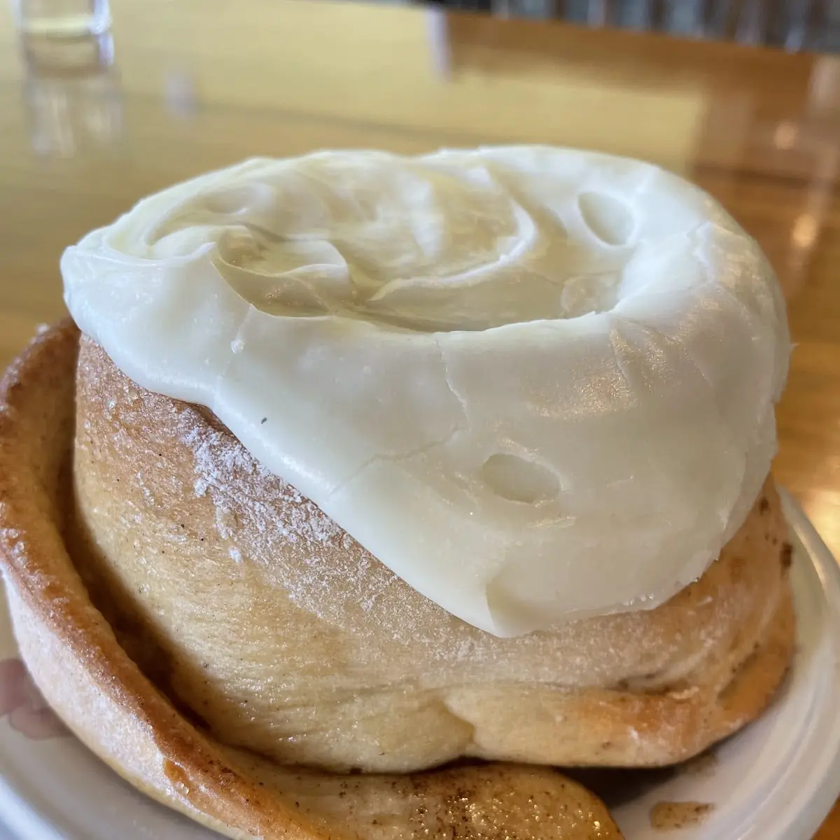 Cream Cheese Cinnamon Roll