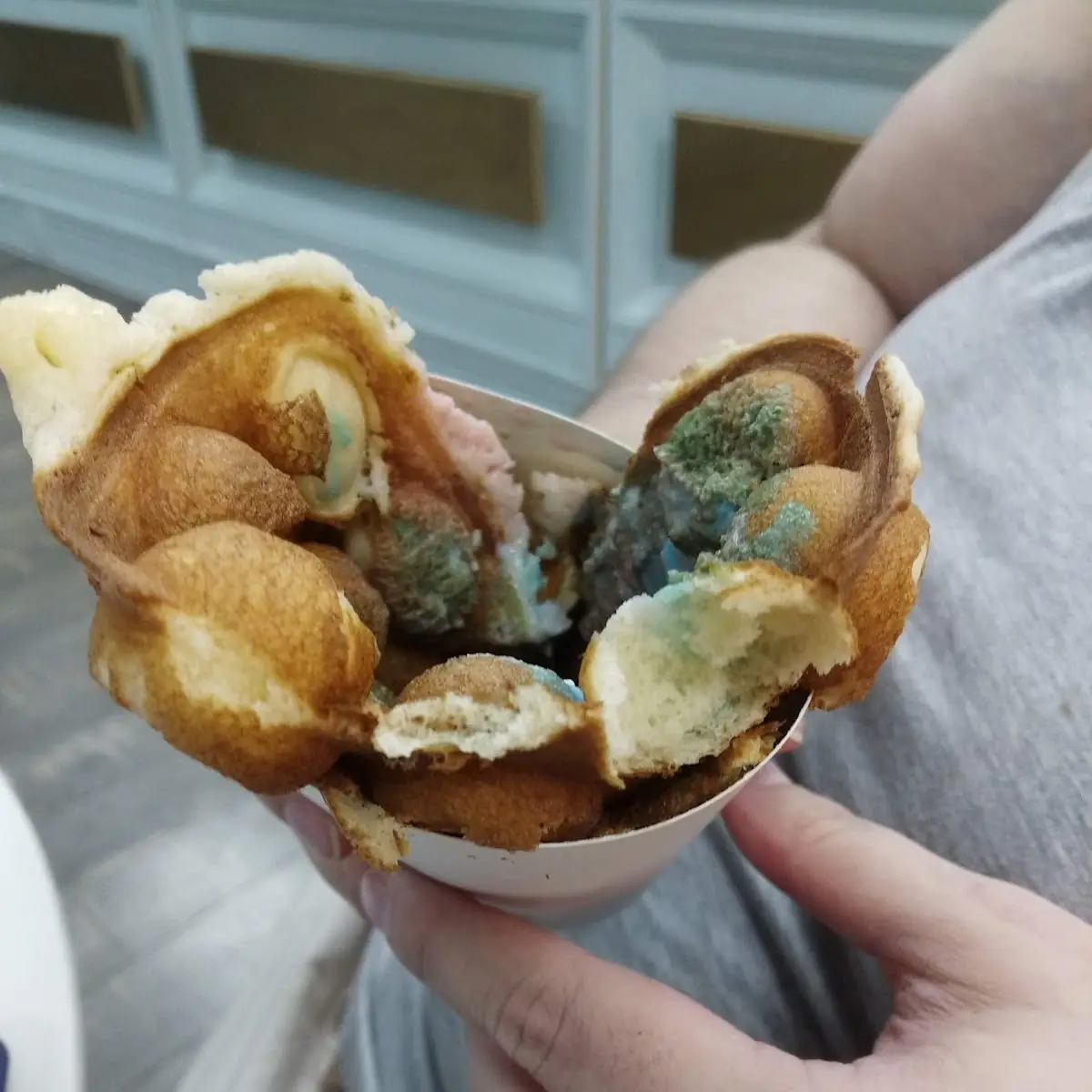 Bubble Waffle Cone