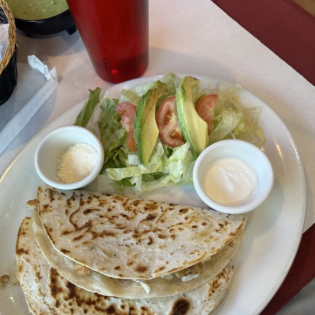 Chicken Quesadilla Pollo