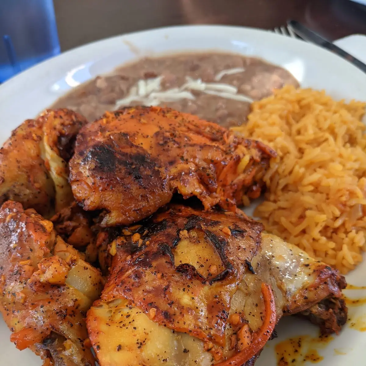 Pollo Azado Rice & Beans