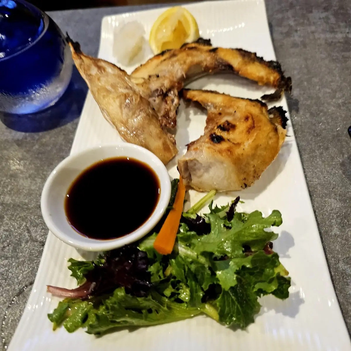 Grilled Yellowtail Kama