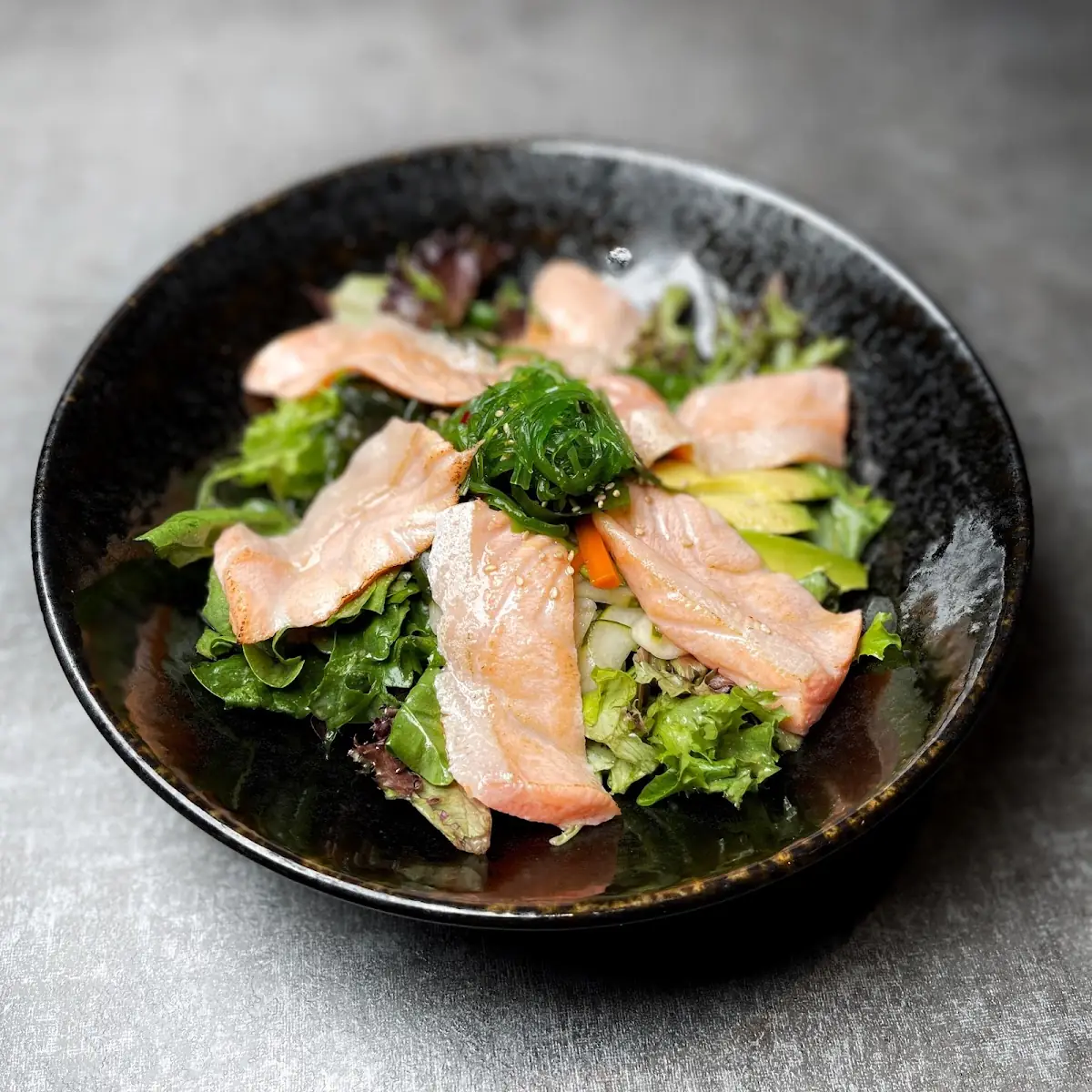 Salmon Skin Salad