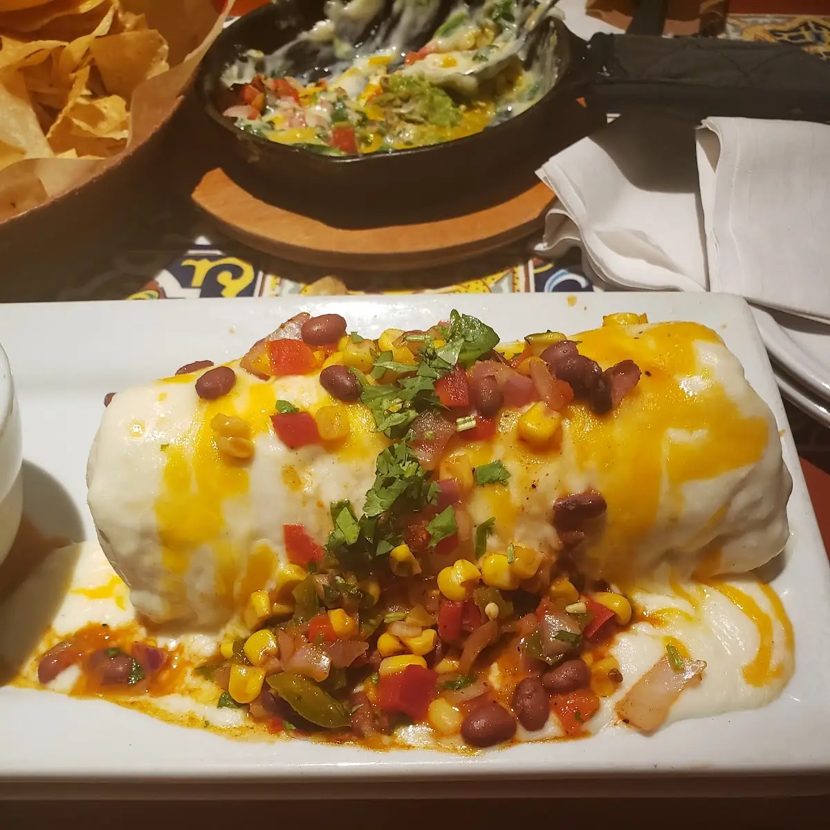 Smothered Chicken Burrito