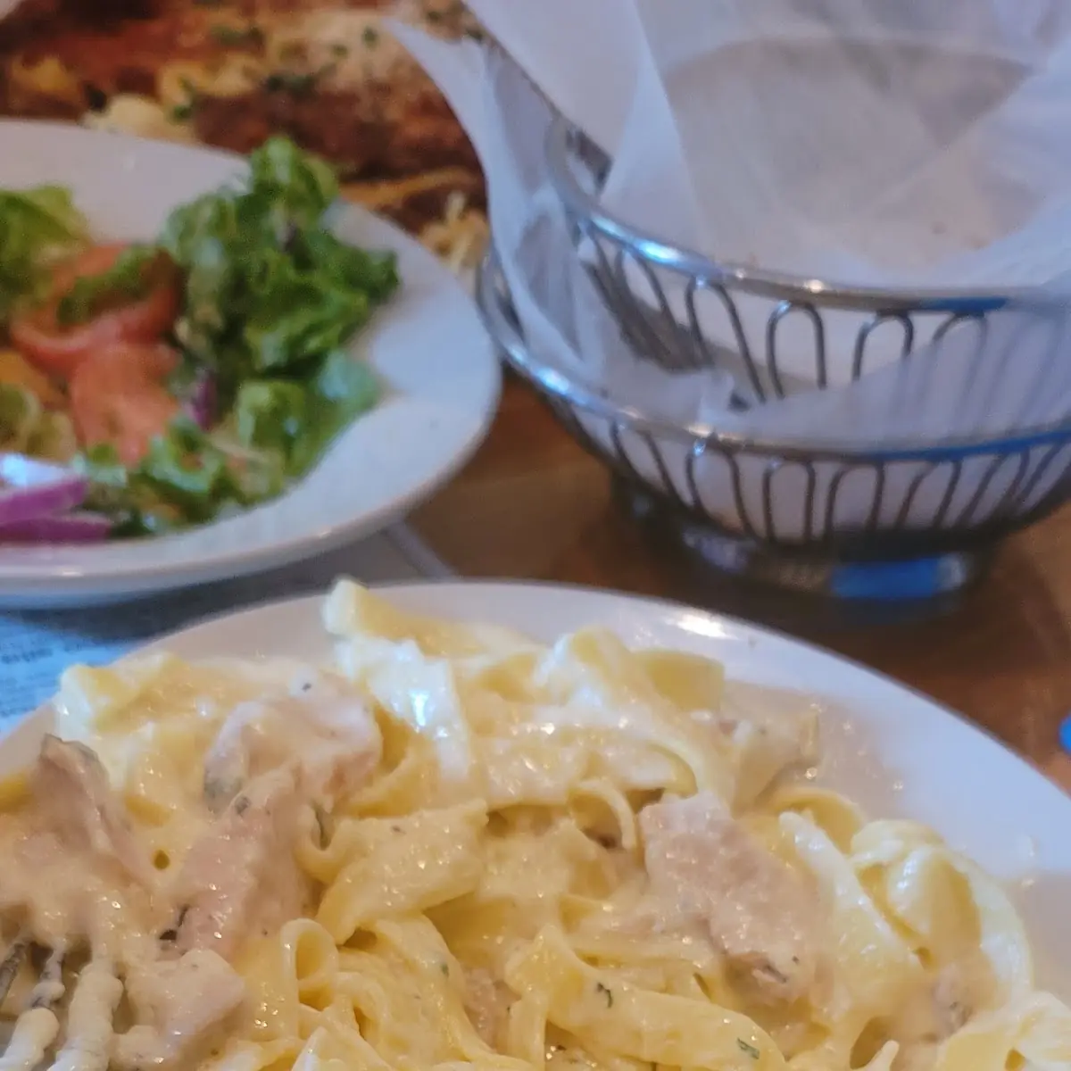 Kids Chicken Alfredo