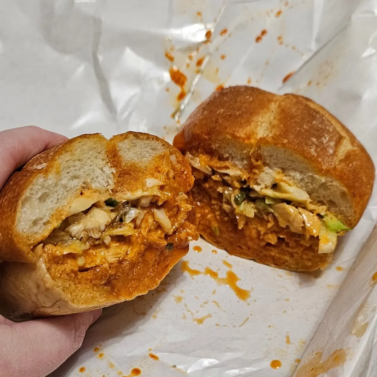 Korean Fried Chicken Sandwich