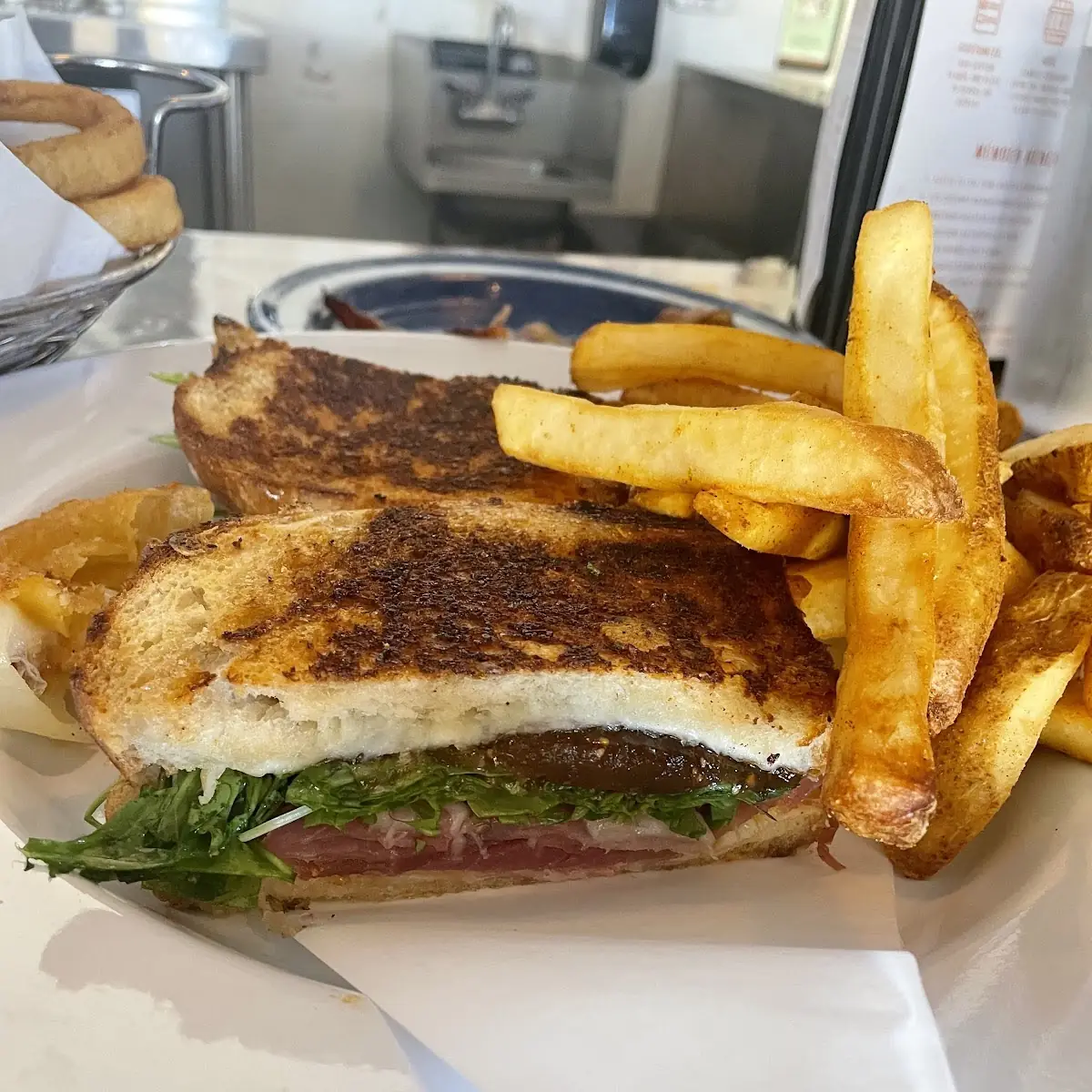 Grilled Cheese with Prosciutto