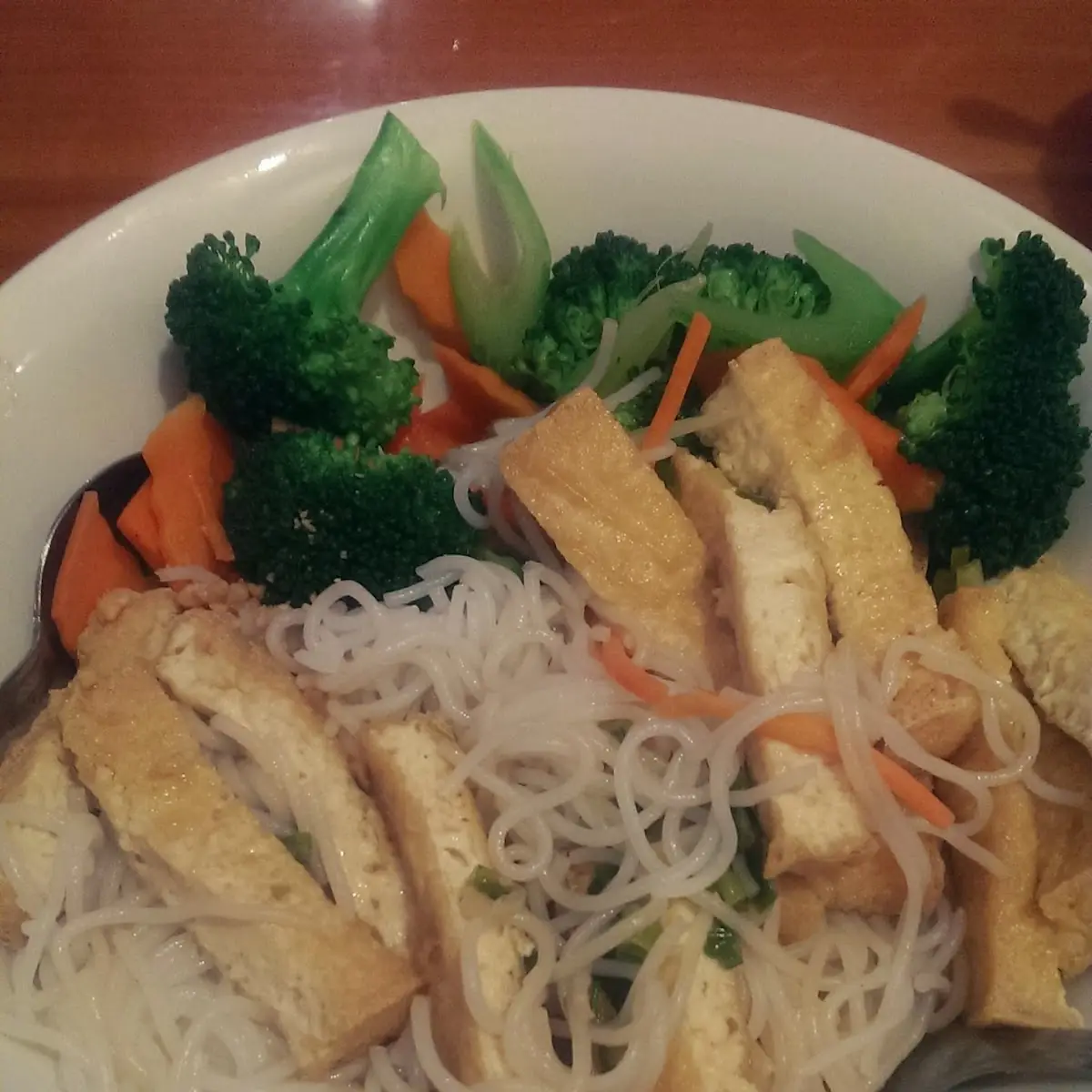 Pho Steamed Vegetables and Tofu