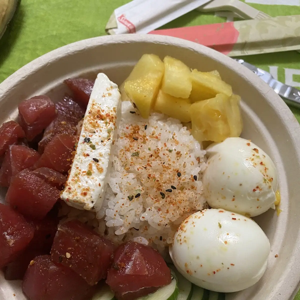 Tuna Poke Bowl