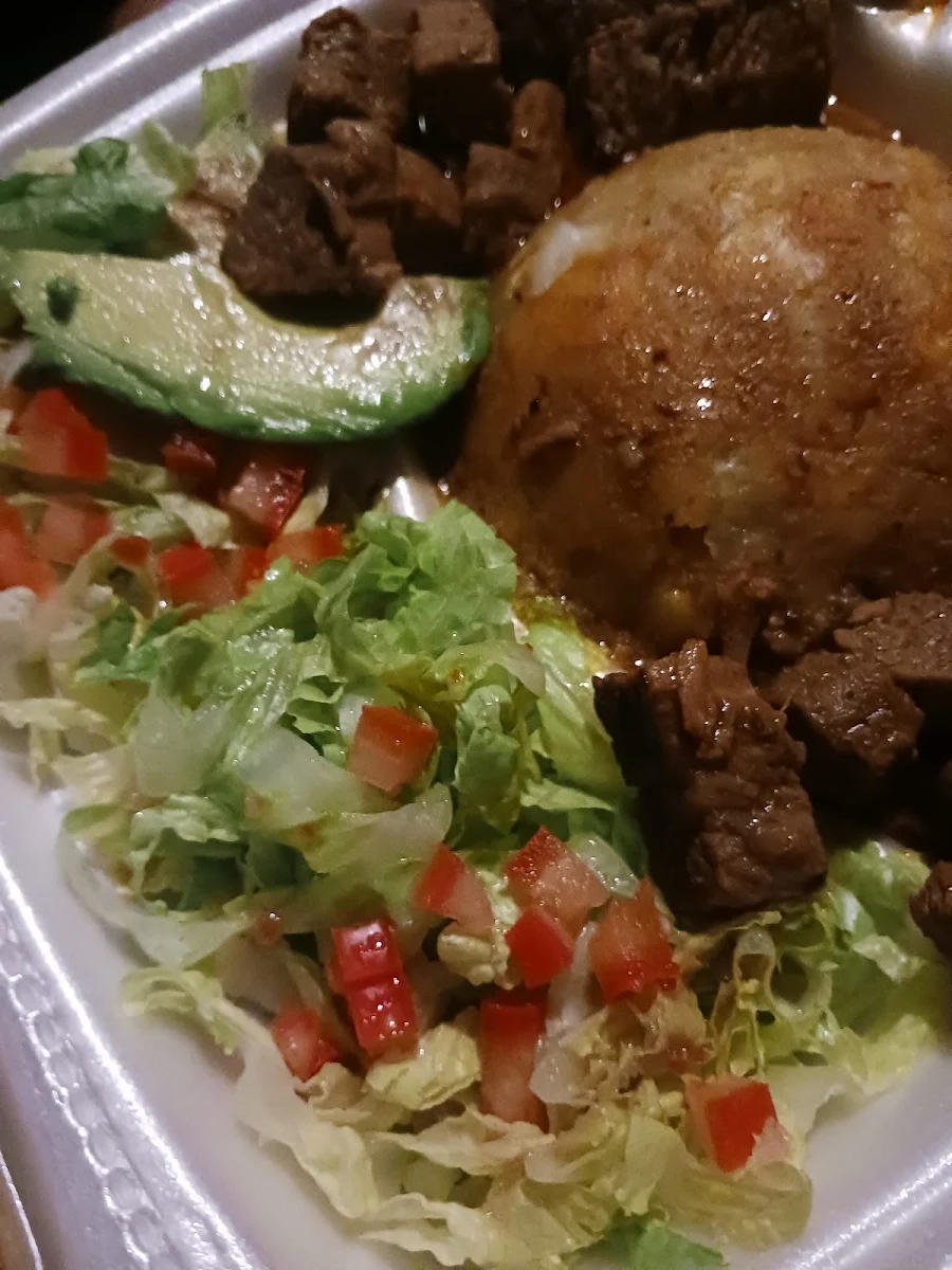 Mofongo Carne Guisada