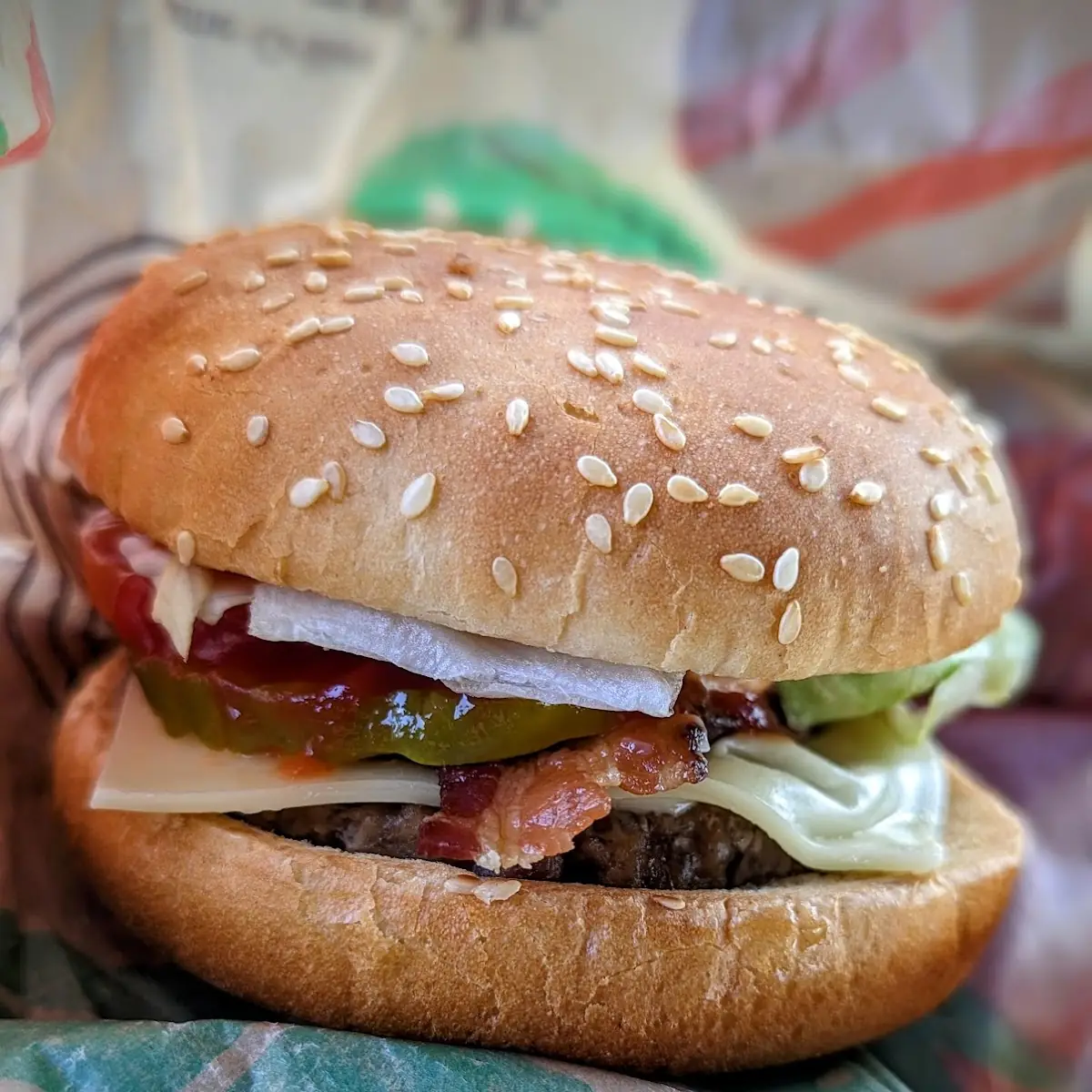 Bacon Swiss Burger
