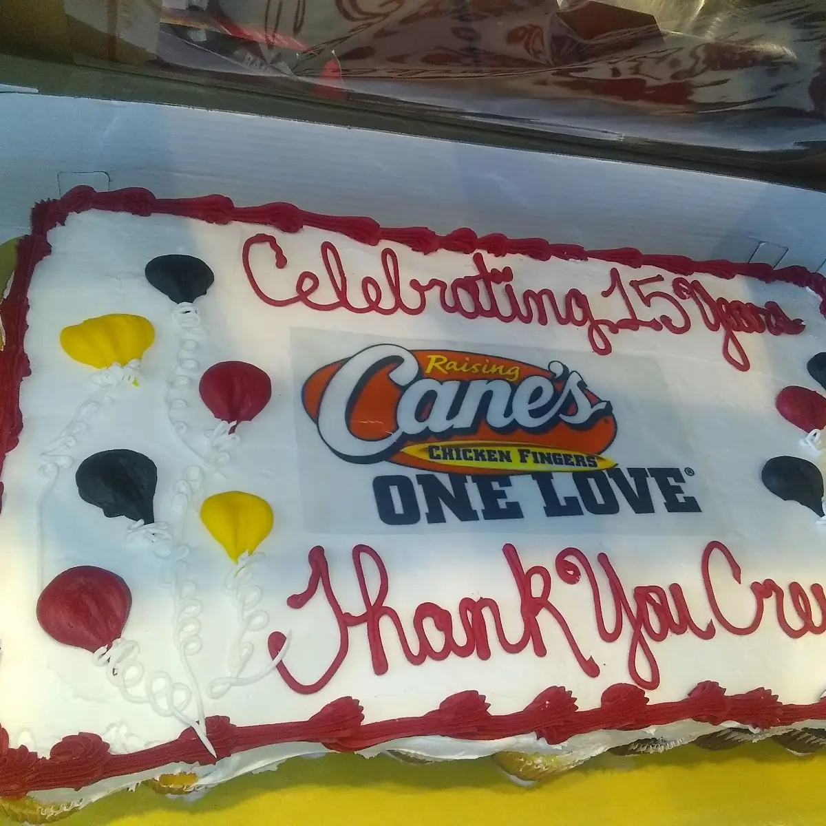 15 Years Cake