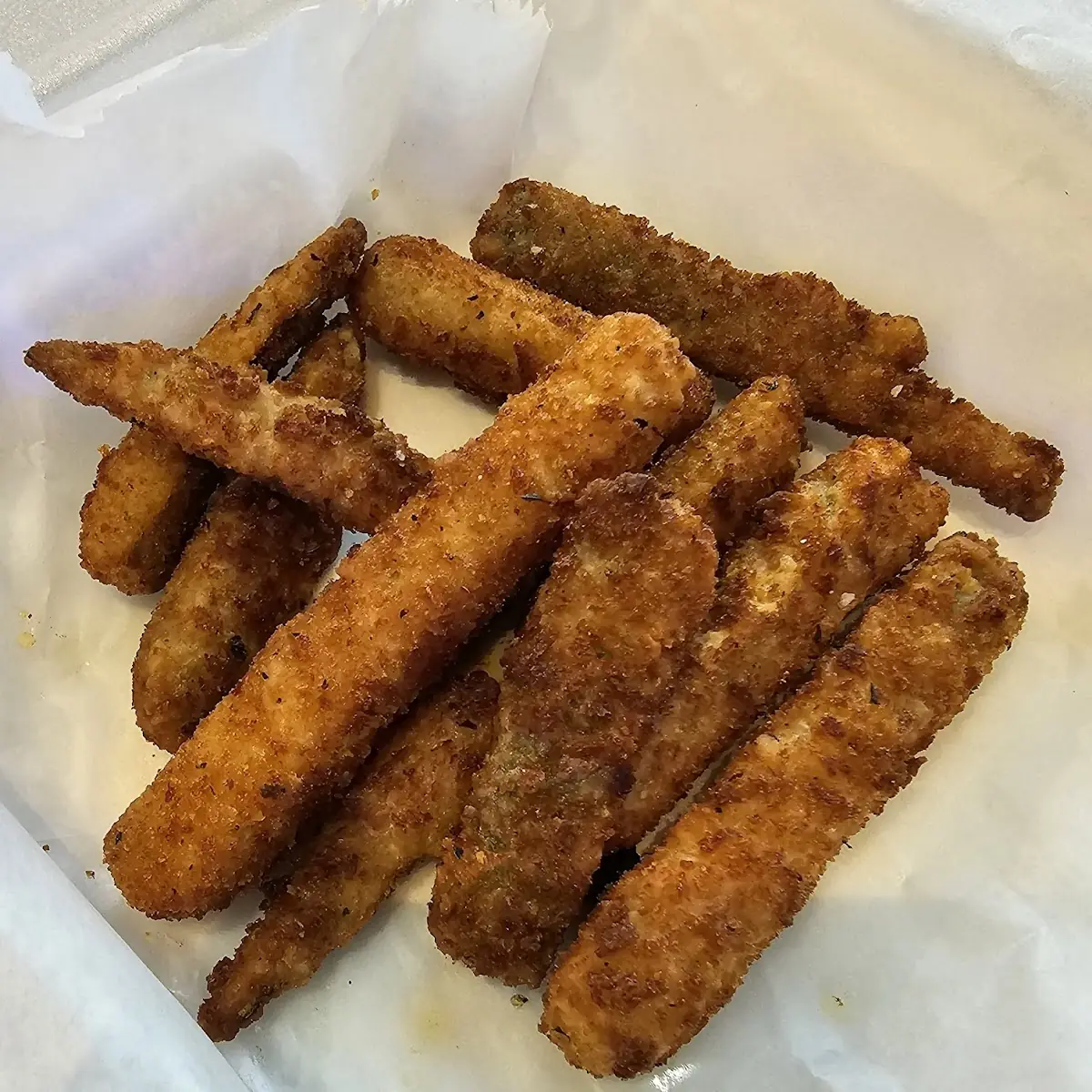 Fried Mozzarella Sticks