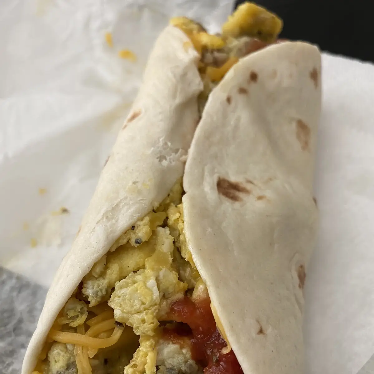 Sausage Egg and Cheese Burritos