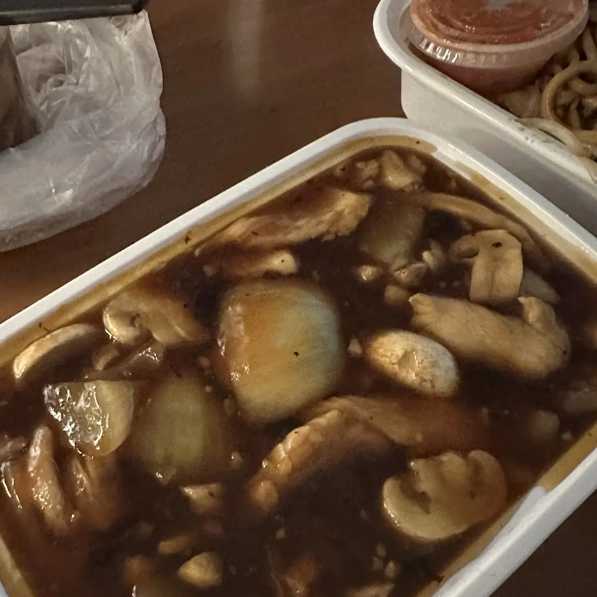 Chicken with Garlic Sauce
