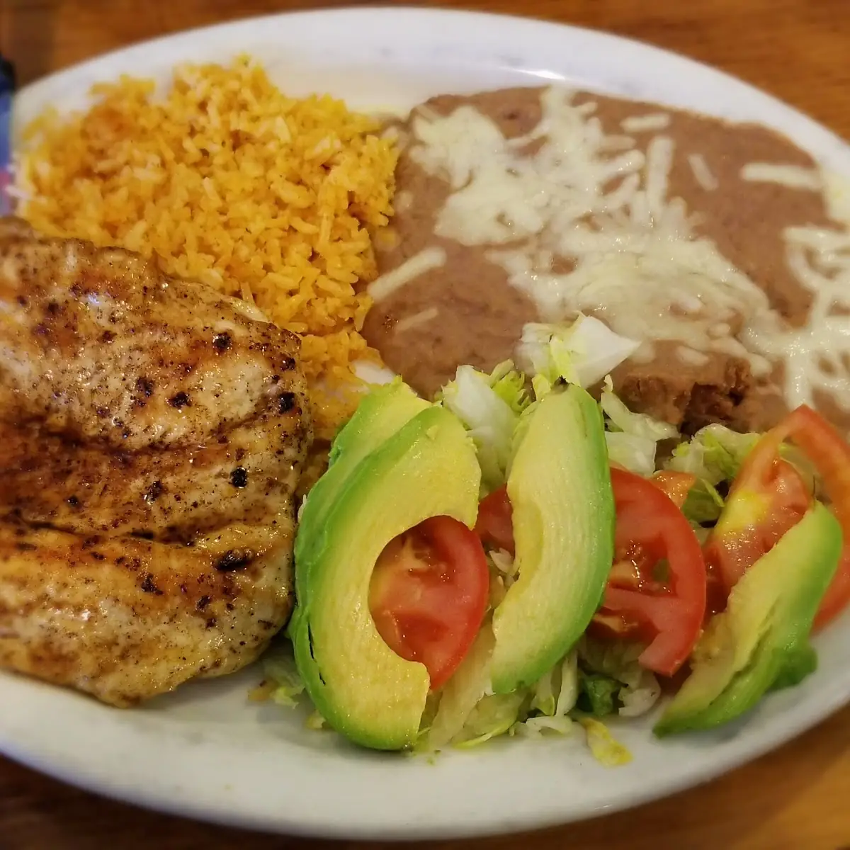 Grilled Chicken Dinner
