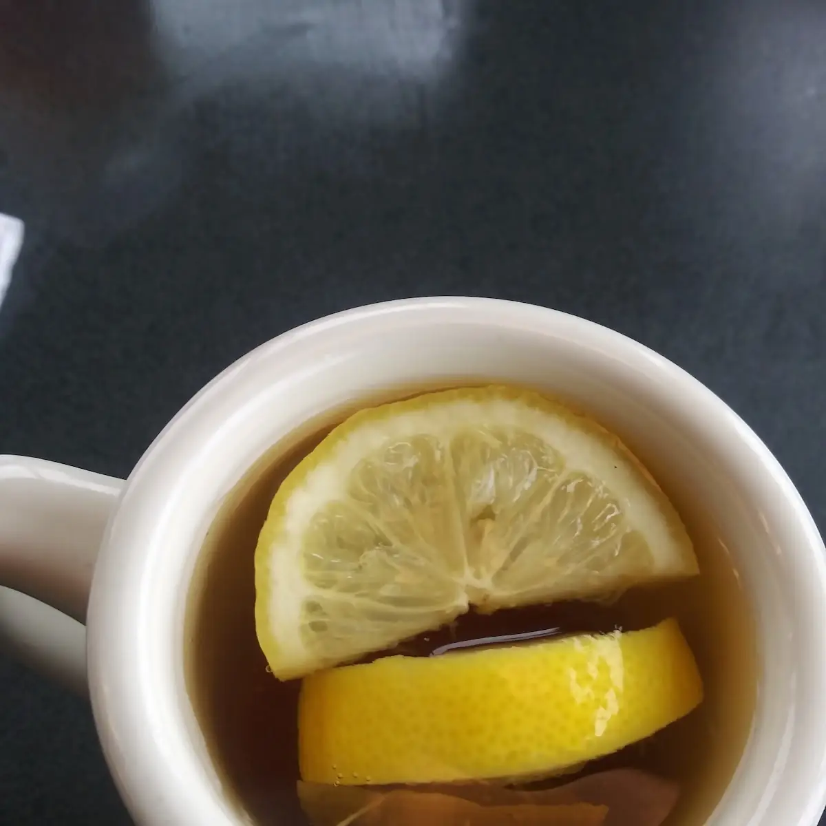 Hot Tea with Lemon