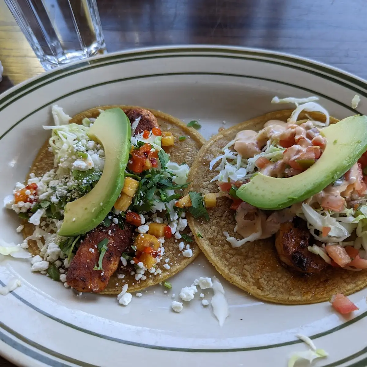 Grilled Shrimp Taco Salmon Tacos