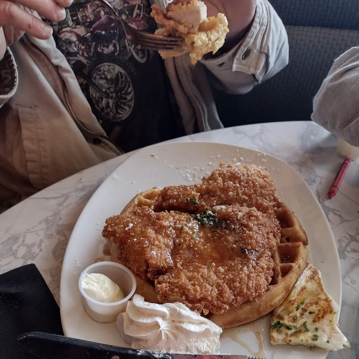 Chicken and Waffles