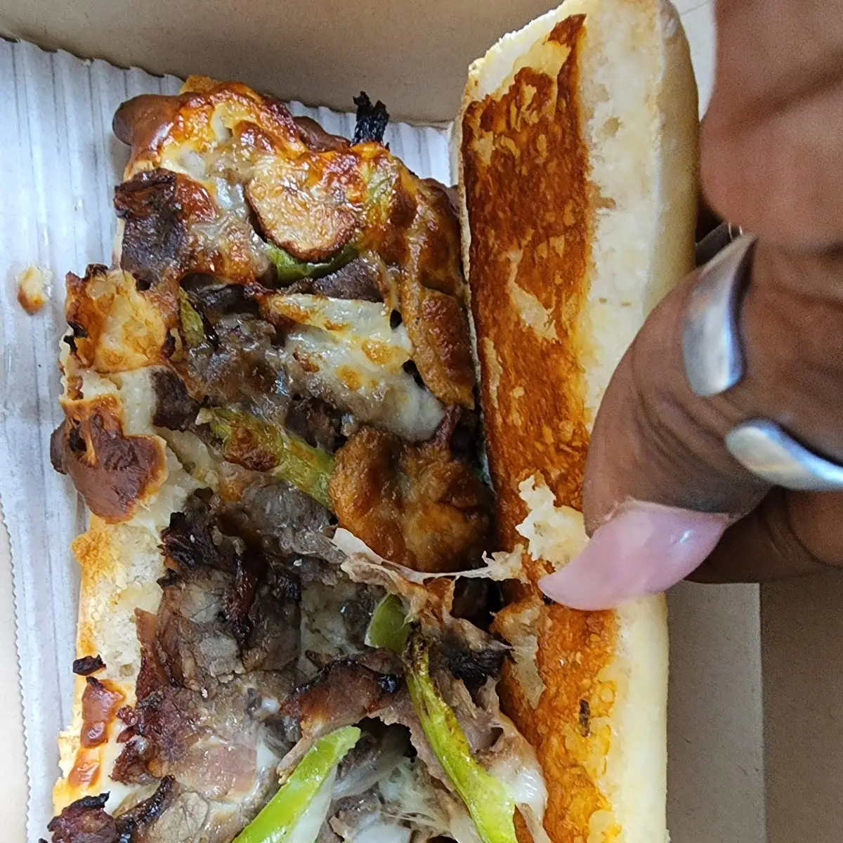 Philly Cheesesteak Sandwich