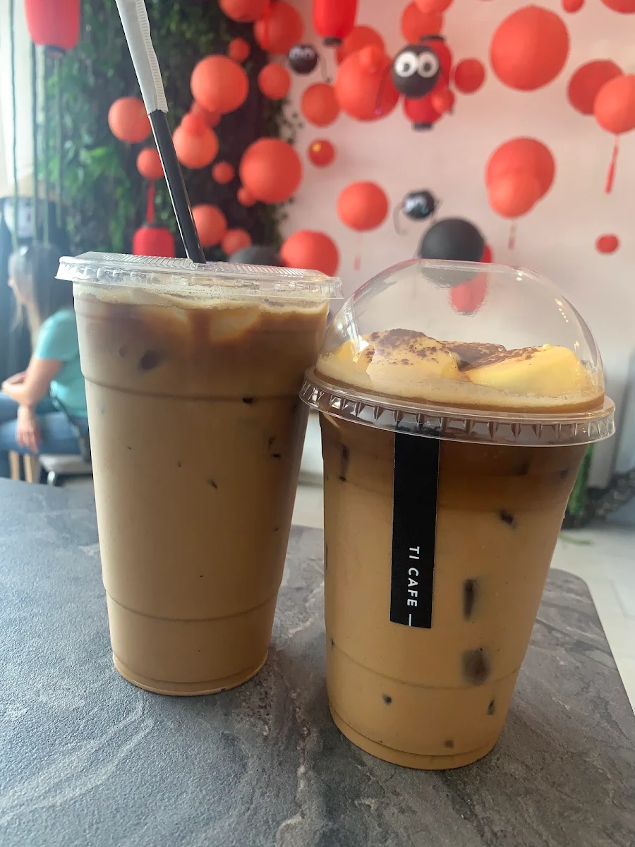 Flan Cafe Sua Iced