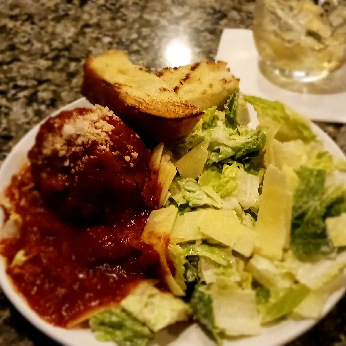 Meatball Cesar Salad