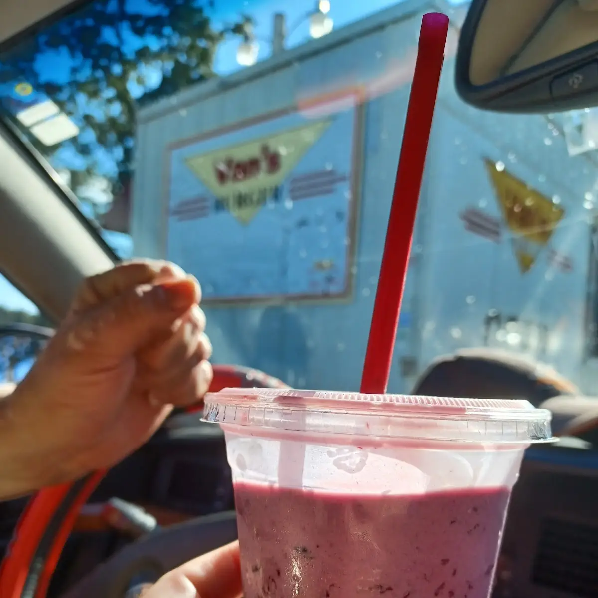 Raspberry Milkshake