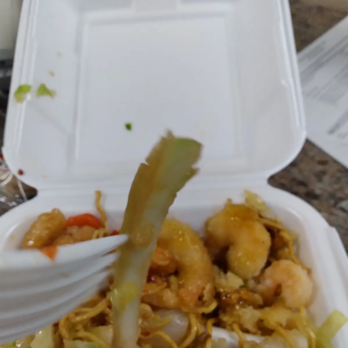 Falling Apart Fish Smelling Honey Walnut Shrimp