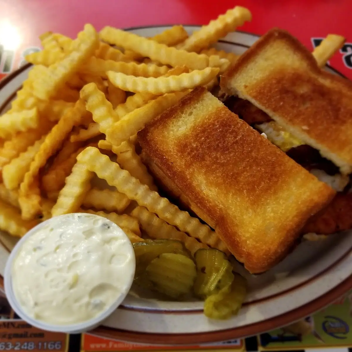 Jack Cheeseburger with Fries