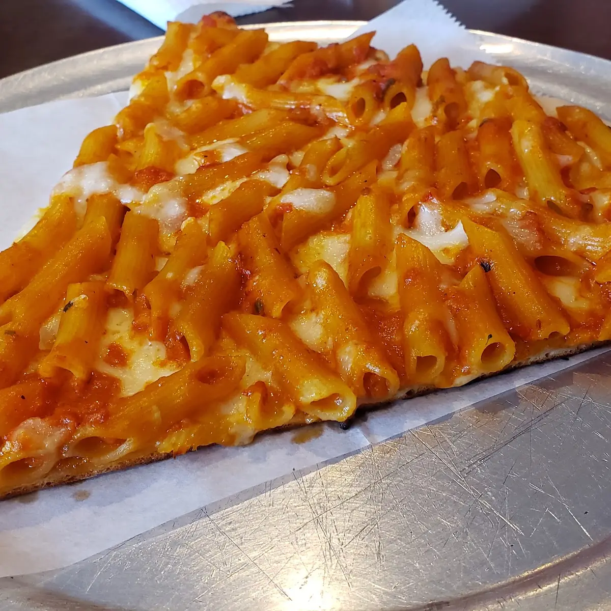 Penne Vodka Pizza Slice