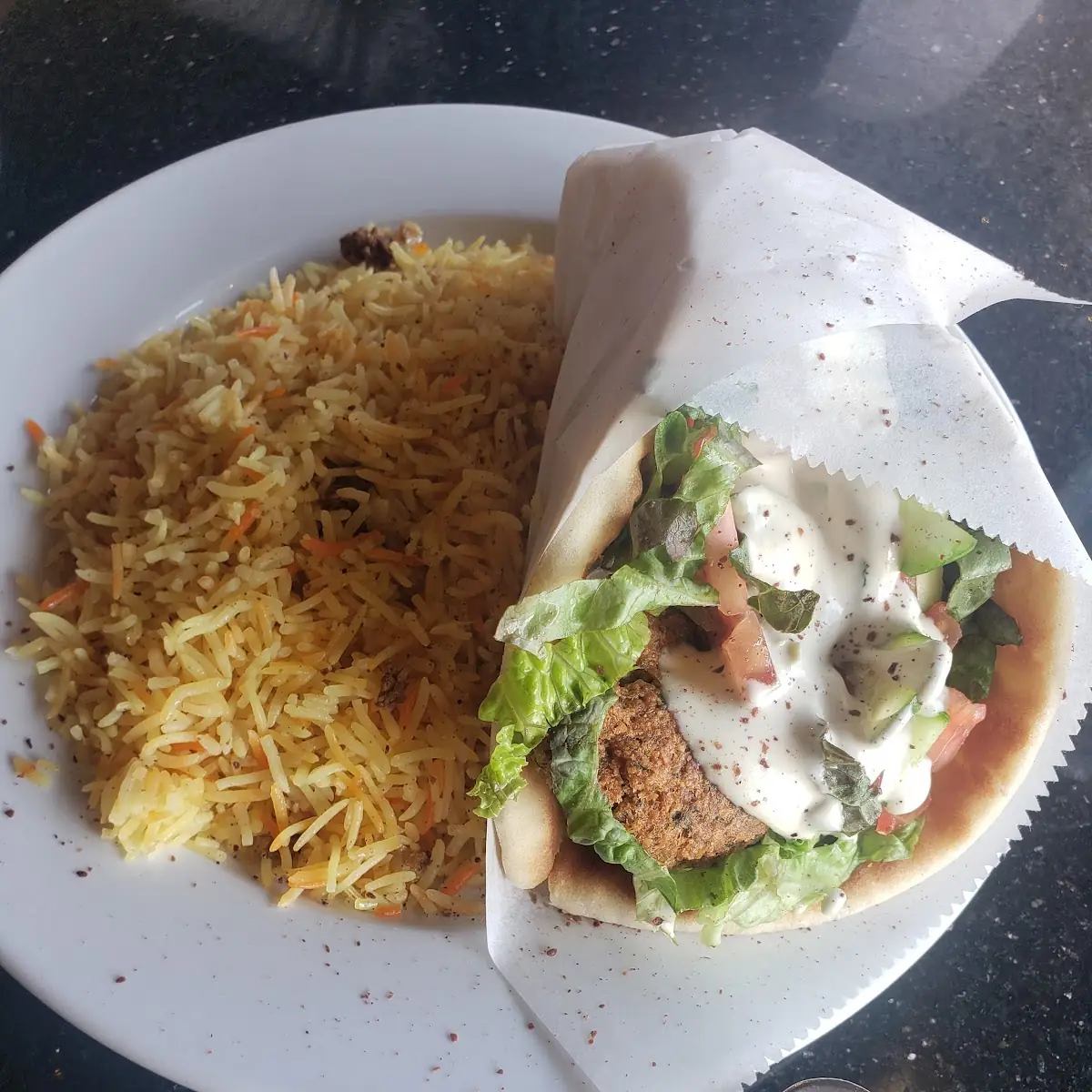 Falafel Gyro