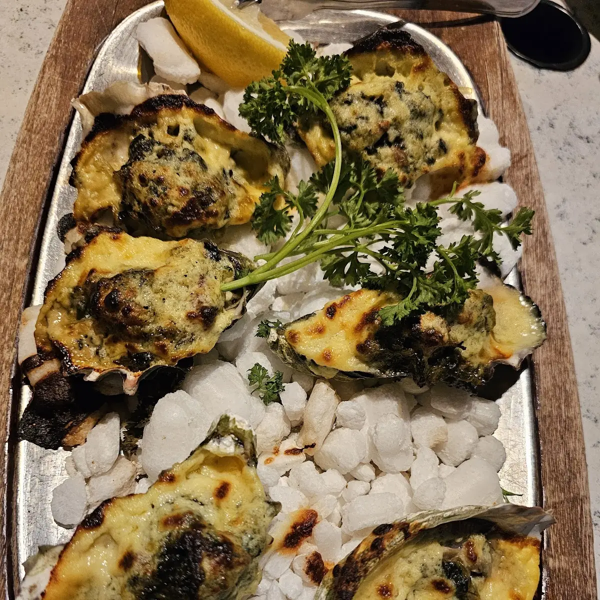 Oysters Rockefeller