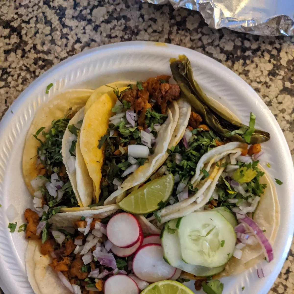 Chicken Taco Combo