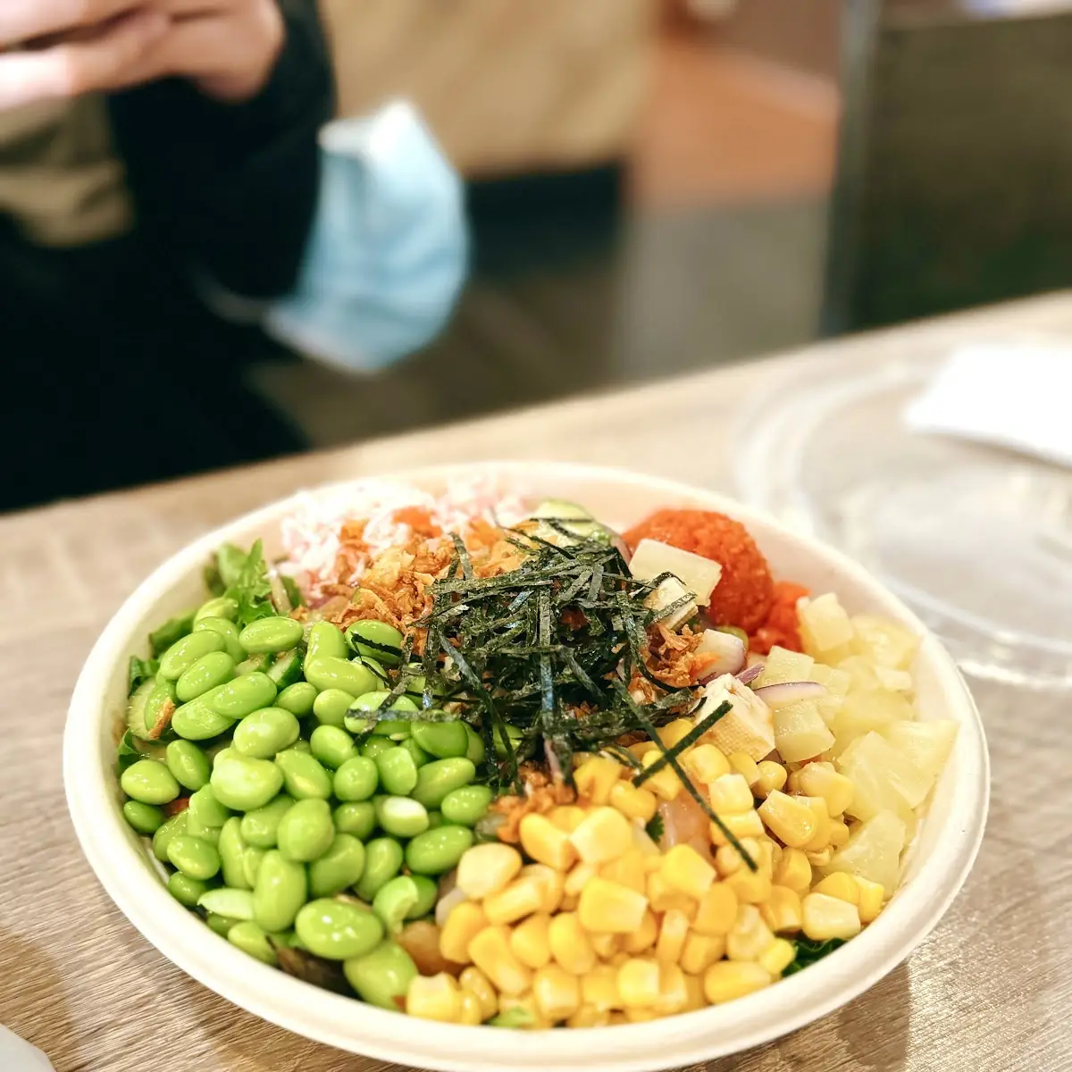 Finished Poke Bowl