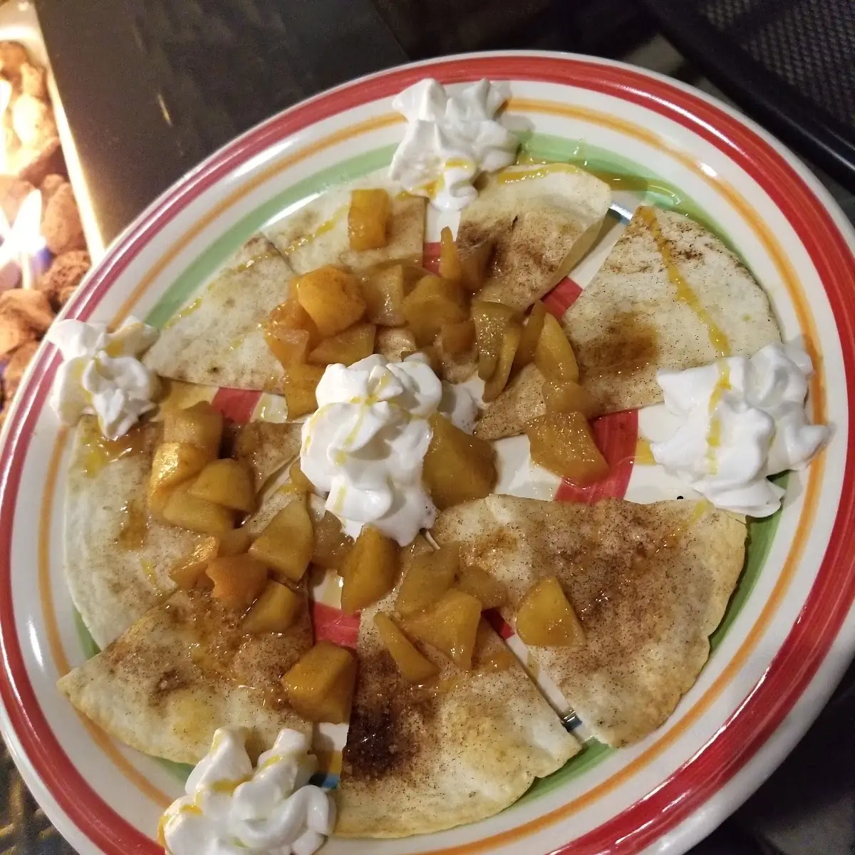 Apple Pie Nachos