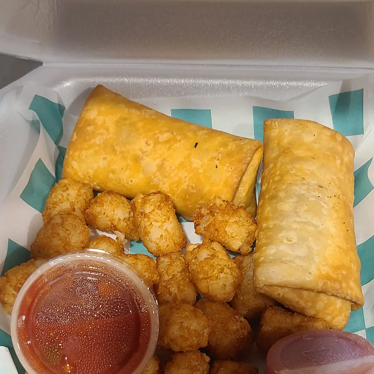 Fried Burrito Combo
