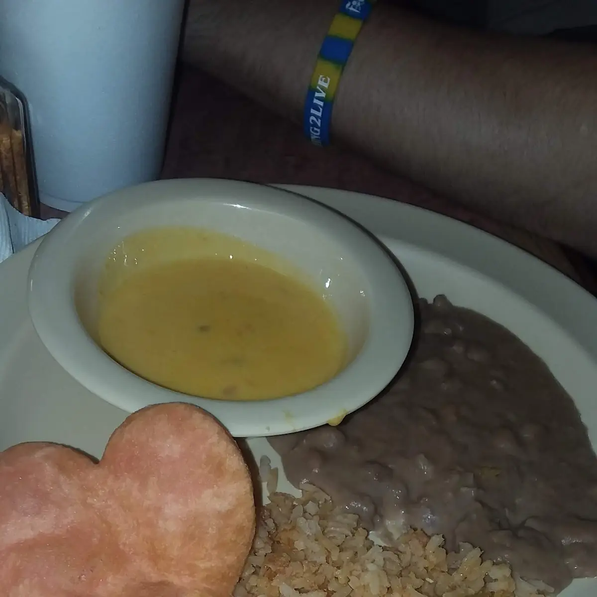 Refried Beans and Rice