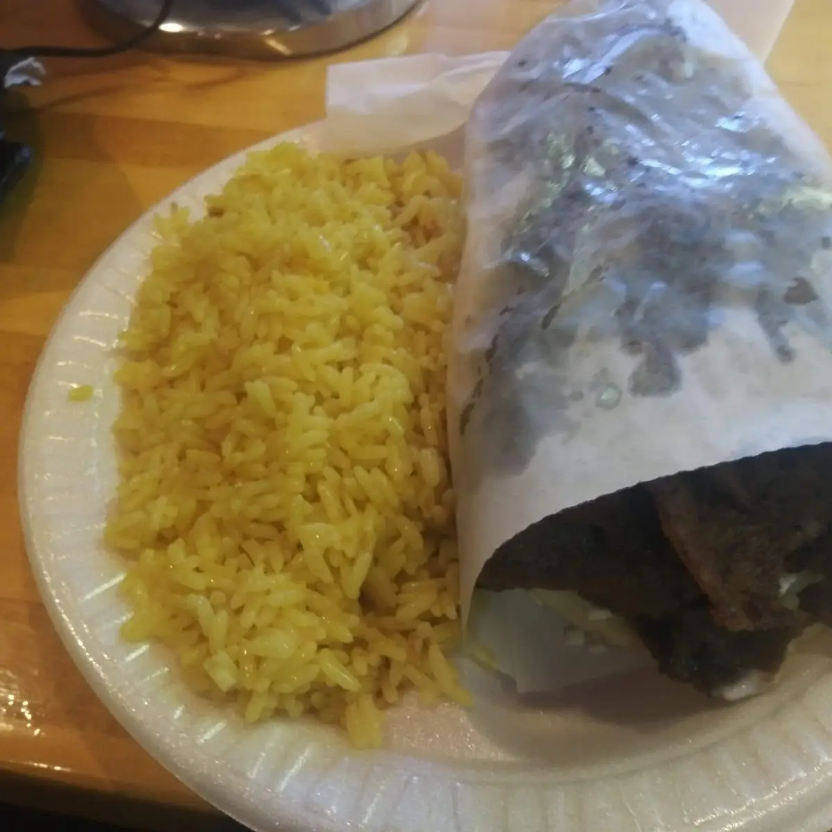 Lamb Gyro w Rice