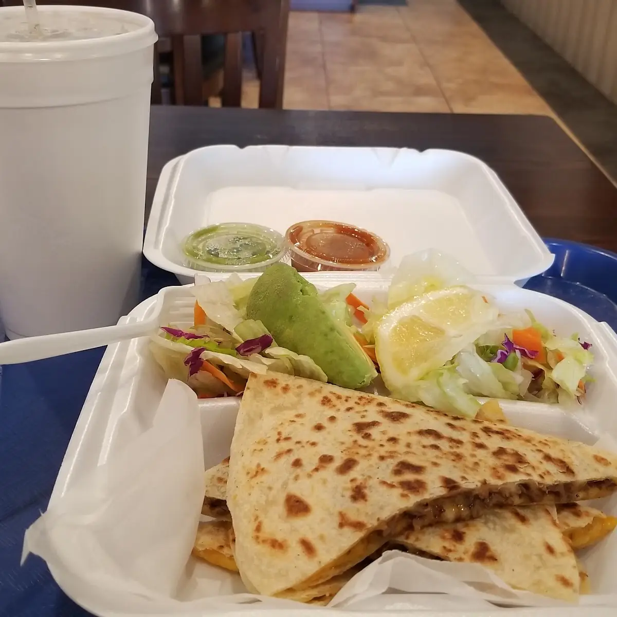Chicken Quesadilla Combo