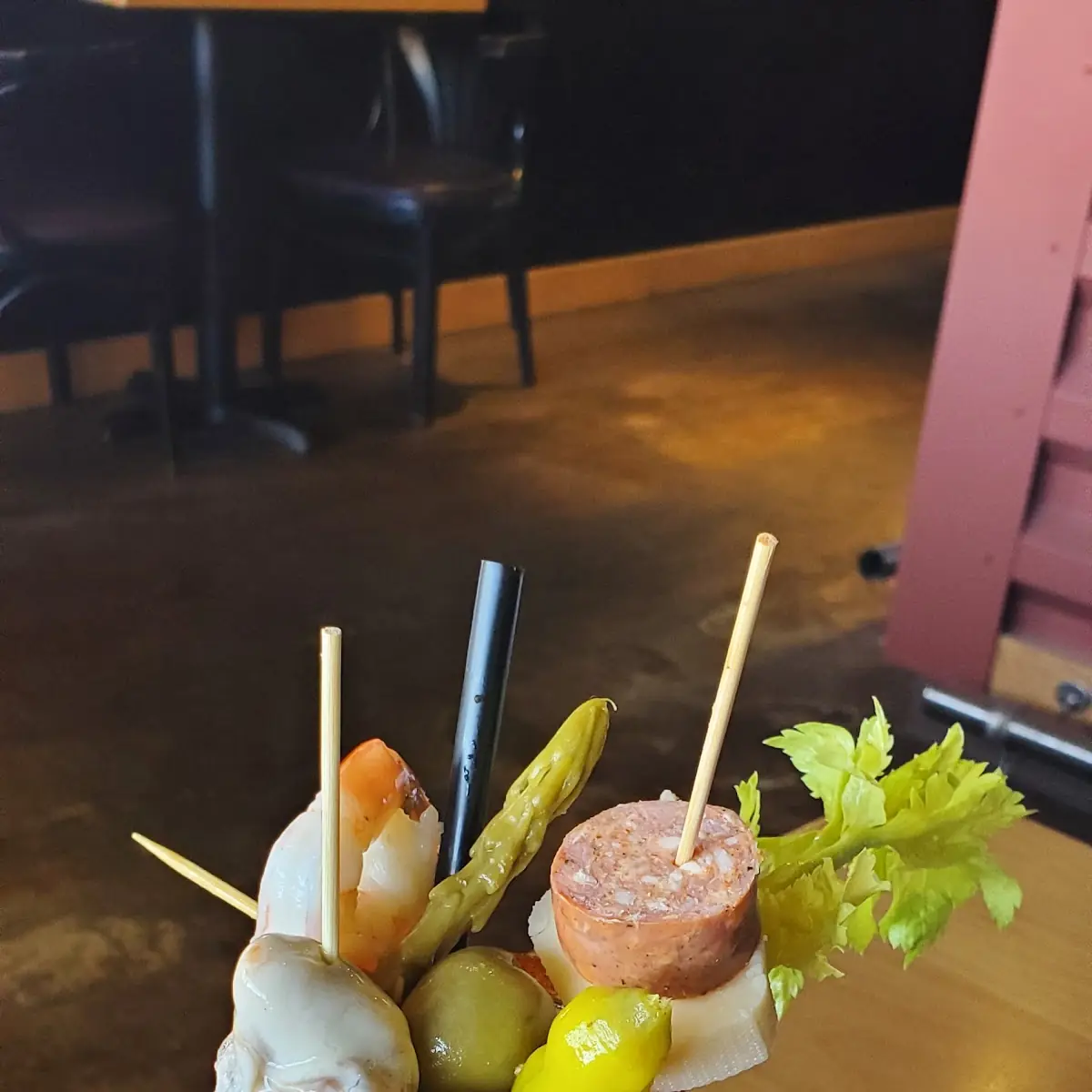 Bloody Mary with a Crab Claw