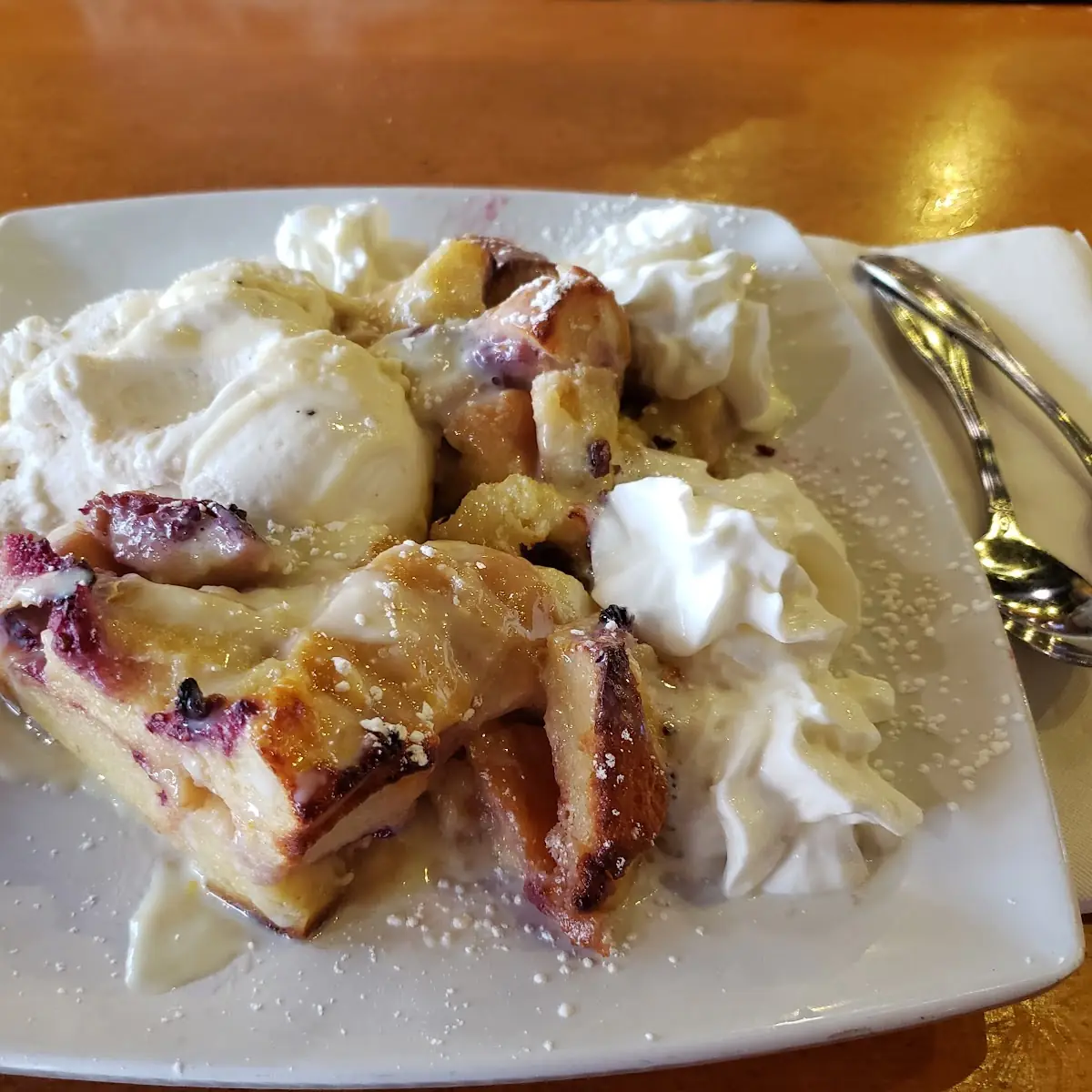 Butterscotch Bread Pudding