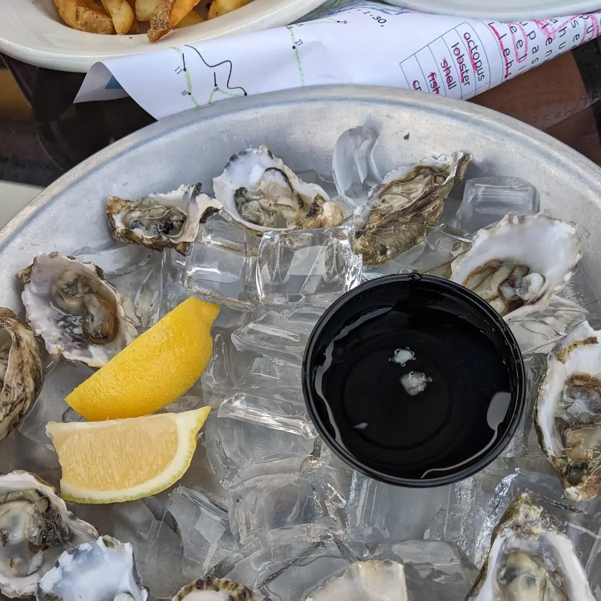 Oysters on the Half Shell
